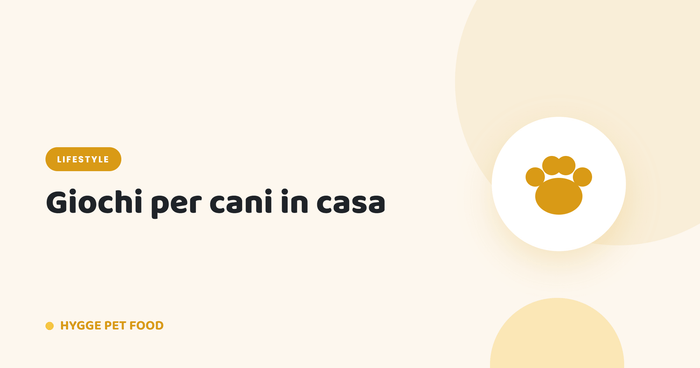 Giochi per cani in casa: attività anti-noia e mentali - Hygge Pet Food