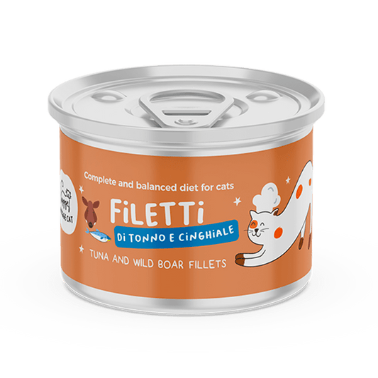 Filetti di Tonno e Cinghiale Alimento completo per gatti - Cibo Umido Gatto - Hygge Pet Food