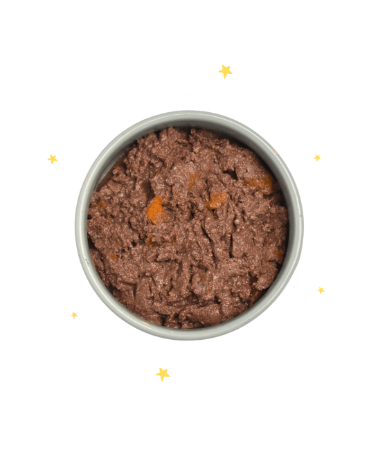 Monoproteico Cervo Selvatico cotto lentamente con Zucca - Cibo Umido Cane - Hygge Pet Food