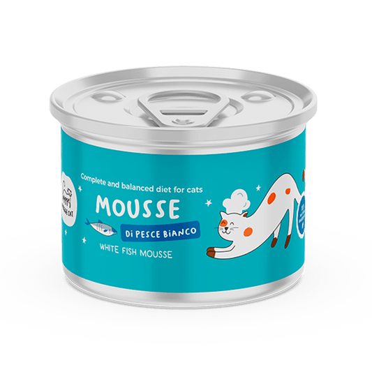Mousse di pesce bianco - Cibo Umido Gatto - Hygge Pet Food