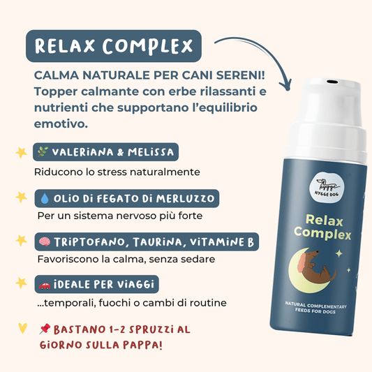 Relax Complex - Integratori Cane - Hygge Pet Food
