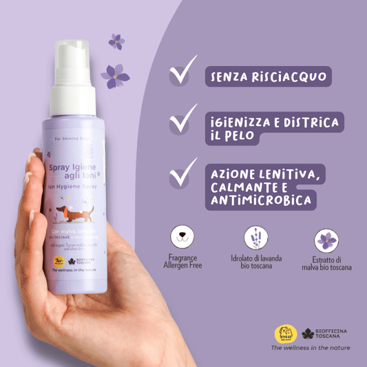 Spray Igiene agli Ioni - cosmetica - Hygge Pet Food