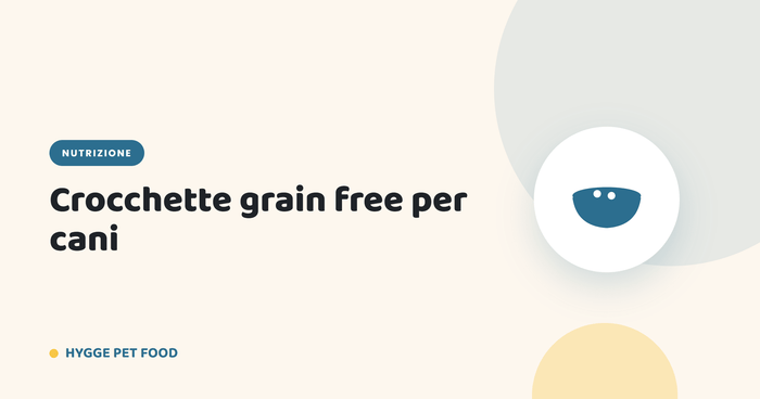 Crocchette grain free per cani: cosa significa senza cereali e quando conviene davvero - Hygge Pet Food