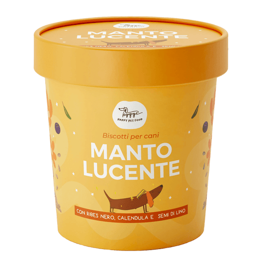 Biscotti Manto Lucente - Snack e Biscotti Cane - Hygge Pet Food