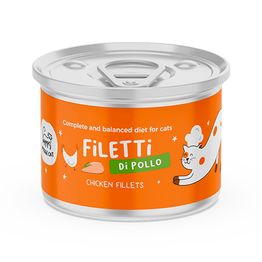 Filetti di Pollo Alimento completo per gatti adulti - Cibo Umido Gatto - Hygge Pet Food