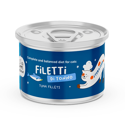 Filetti di Tonno Alimento completo per gatti sterilizzati - Cibo Umido Gatto - Hygge Pet Food