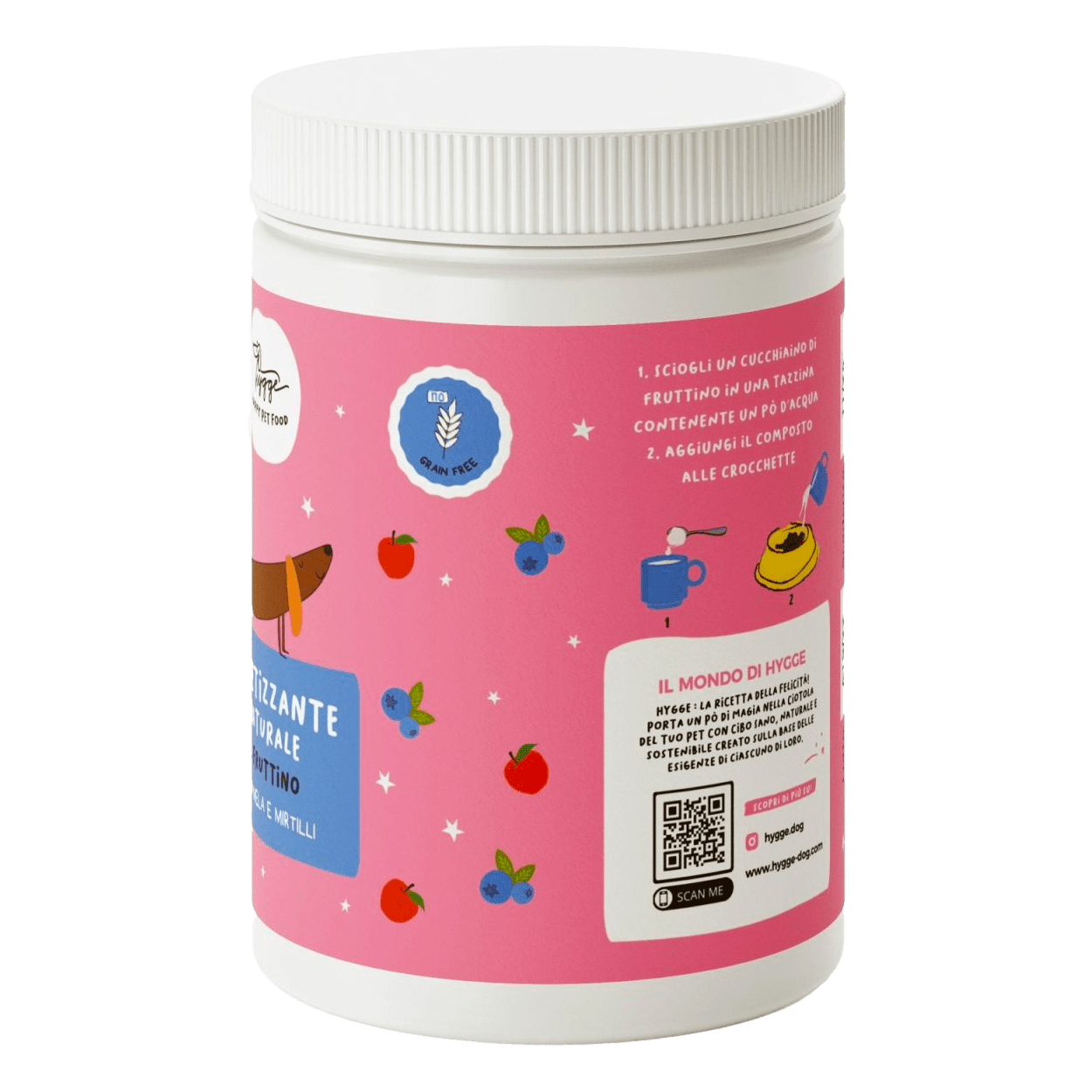 Fruttino - Appetizzante in polvere - Integratori Cane - Hygge Pet Food