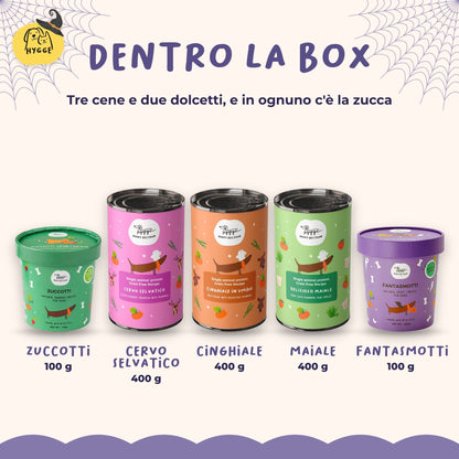 La Box delle Zucche - Kit Prova Cane - Hygge Pet Food