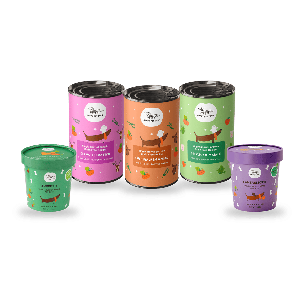 La Box delle Zucche - Kit Prova Cane - Hygge Pet Food