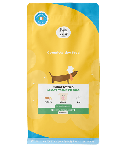 Maiale mini con tapioca e riso - Cibo Secco Cane - Hygge Pet Food