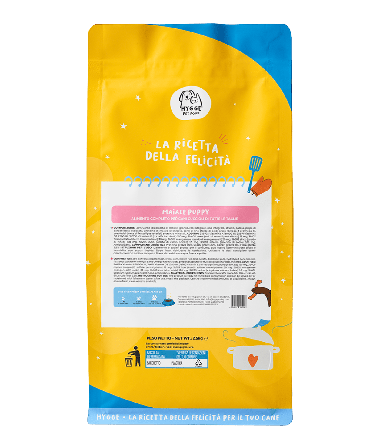 Maiale Puppy - Cibo Secco Cane - Hygge Pet Food