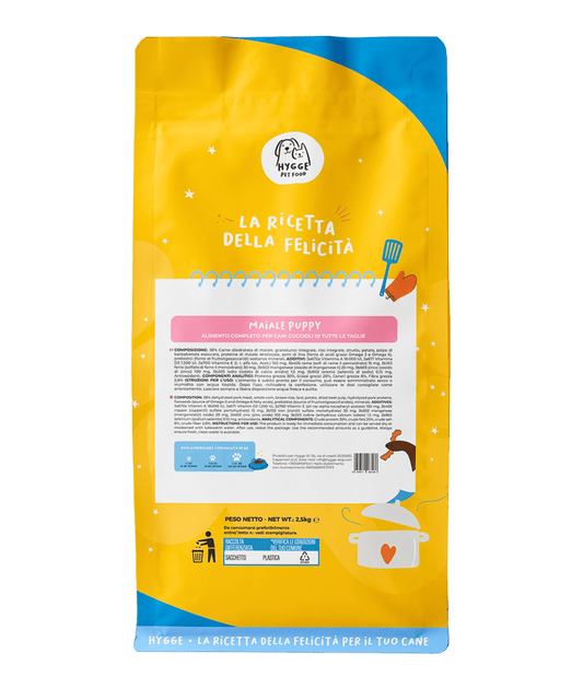 Maiale Puppy - Cibo Secco Cane - Hygge Pet Food