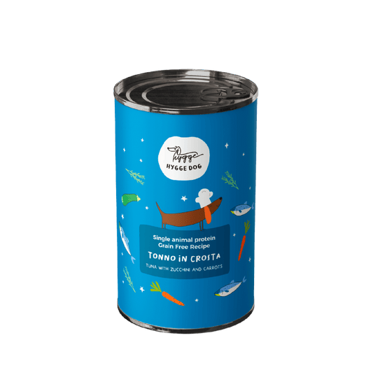 Monoproteico Tonno in crosta con zucchine - Cibo Umido Cane - Hygge Pet Food