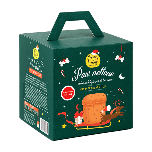 Paw nettone con mela e mirtilli - Snack e Biscotti Cane - Hygge Pet Food