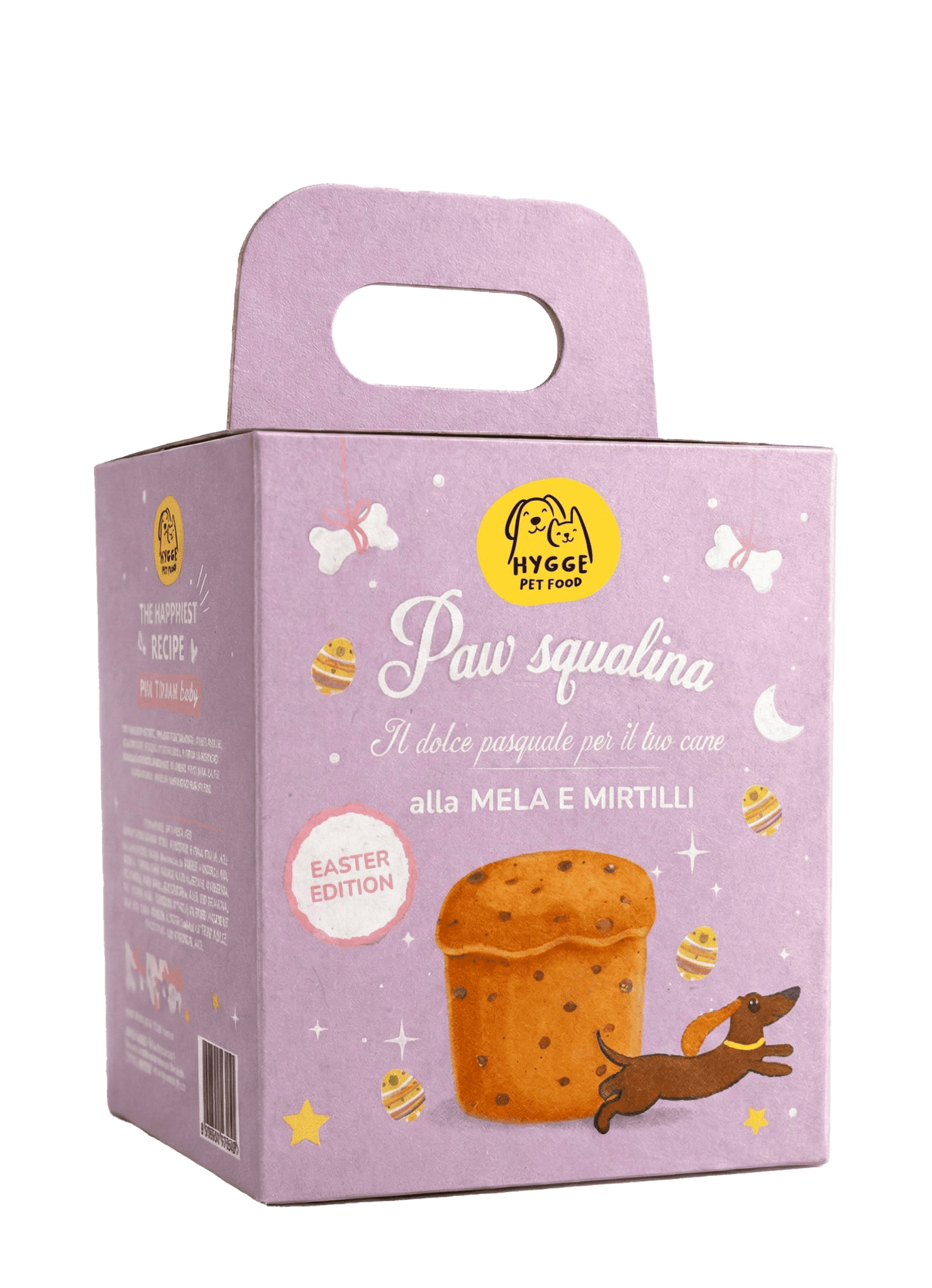 Paw Squalina - Il dolce pasquale per il tuo cane - Snack e Biscotti Cane - Hygge Pet Food
