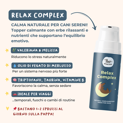 Relax Complex - Integratori Cane - Hygge Pet Food