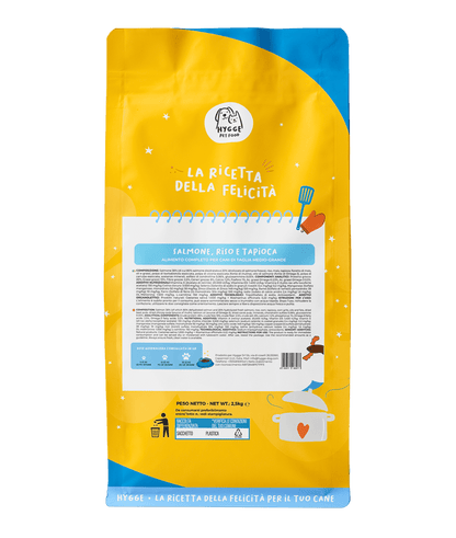 Salmone e Tapioca Midi - Cibo Secco Cane - Hygge Pet Food
