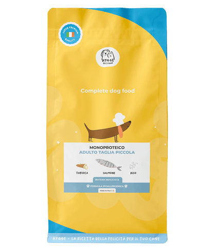 Salmone e Tapioca Mini - Cibo Secco Cane - Hygge Pet Food