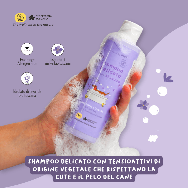 Shampoo Delicato - cosmetica - Hygge Pet Food