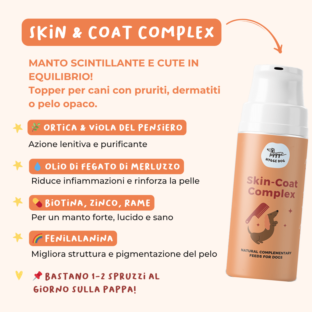 Skin - Coat Complex - Integratori Cane - Hygge Pet Food