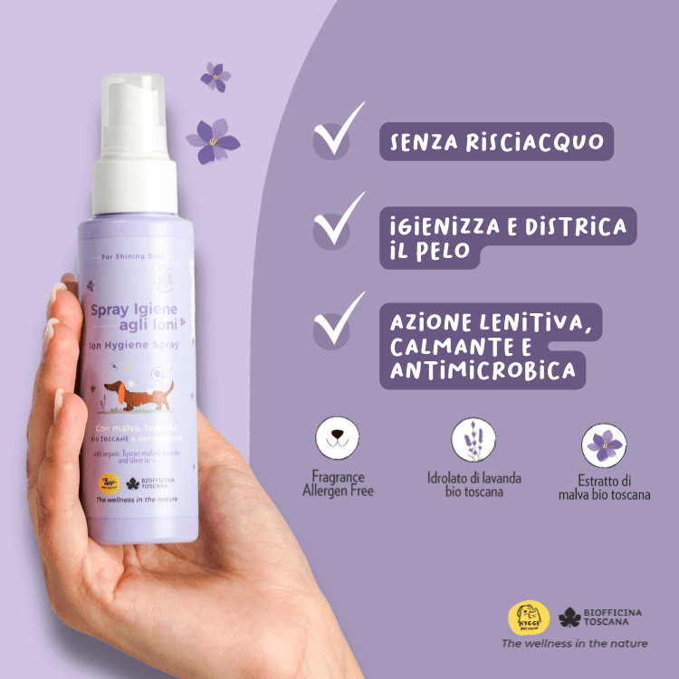 Spray Igiene agli Ioni - cosmetica - Hygge Pet Food